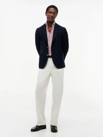 Blazer de lã Hopsack