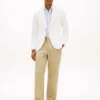 Blazer de sarja sem forro
