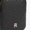 Bolsa de telemóvel a tiracolo com monograma em toda a superfície