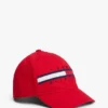 Boné de basebol com logótipo de riscas e bandeira para bebés