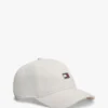 Boné de basebol escovado com emblema Tommy Jeans