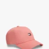 Boné de basebol escovado com emblema Tommy Jeans