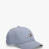 Boné de basebol escovado com emblema Tommy Jeans
