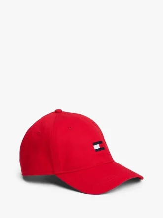 Boné de basebol infantil com logótipo de bandeira bordado