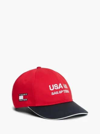 Boné de basebol Tommy x US SailGP Team