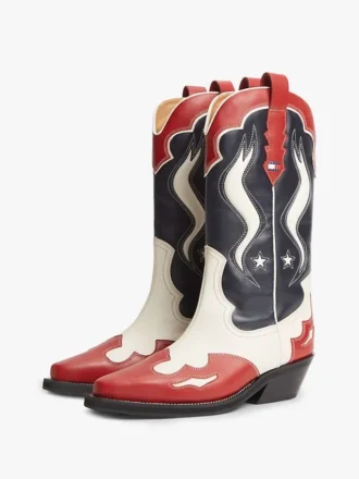 Botas de cowboy em pele Tommy Jeans