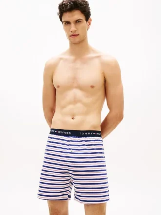 Boxer de malha estampado