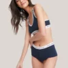 Bralette com logótipo Tommy