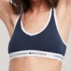 Bralette com logótipo Tommy