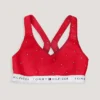Bralette com logótipo Tommy