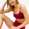 Bralette sem aro com decote redondo Bralette sem aro com decote redondo