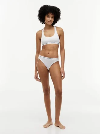 Bralette sem forro com logótipo Tommy