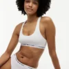 Bralette sem forro com logótipo Tommy