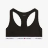 Bralette sem forro com logótipo Tommy