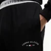 Calças de dormir em piqué com logótipo Hilfiger Calças de dormir em piqué com logótipo Hilfiger