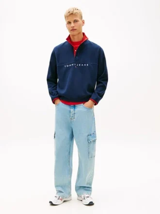 Calças de ganga cargo largas Tommy Jeans Calças de ganga cargo largas Tommy Jeans
