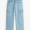 Calças de ganga cargo largas Tommy Jeans