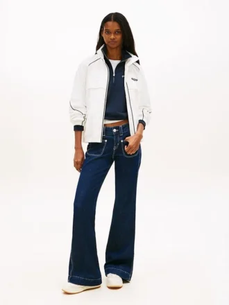 Calças de Jeans de cintura baixa com corte bootcut e bolsos da Tommy Jeans