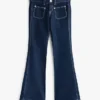 Calças de Jeans de cintura baixa com corte bootcut e bolsos da Tommy Jeans Calças de Jeans de cintura baixa com corte bootcut e bolsos da Tommy Jeans