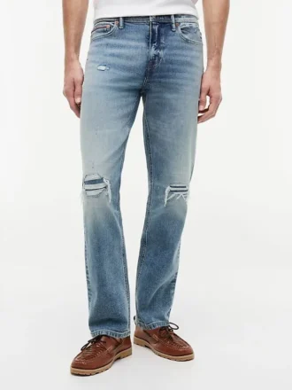 Calças de Jeans de corte reto