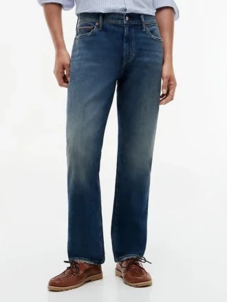 Calças de Jeans de corte reto