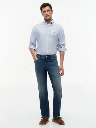 Calças de Jeans de corte reto