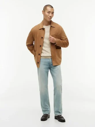 Calças de Jeans de corte reto