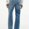 Calças de Jeans largas com efeito desgastado