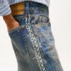 Calças de Jeans largas com estampado de correntes da Tommy Jeans