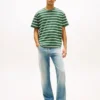Calças de jeans Tommy Jeans com corte bootcut desgastado