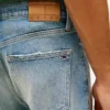 Calças de jeans Tommy Jeans com corte bootcut desgastado