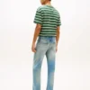 Calças de jeans Tommy Jeans com corte bootcut desgastado
