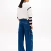 Calças de jeans Tommy Jeans de corte largo e perna larga Calças de jeans Tommy Jeans de corte largo e perna larga