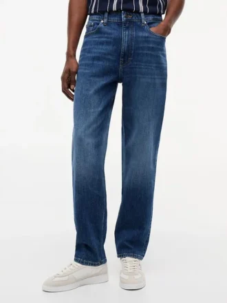 Calças de jeans Tommy Jeans Tapered Straight Calças de jeans Tommy Jeans Tapered Straight