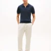 Calças de treino com logótipo Hilfiger Crest em tom mesclado Calças de treino com logótipo Hilfiger Crest em tom mesclado
