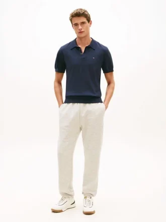 Calças de treino com logótipo Hilfiger Crest em tom mesclado