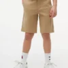 Calções chino com cinto para criança Calções chino com cinto para criança