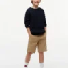 Calções chino com cinto para criança Calções chino com cinto para criança