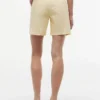 Calções chino elásticos de 18 cm Calções chino elásticos de 18 cm