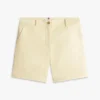 Calções chino elásticos de 18 cm Calções chino elásticos de 18 cm