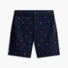 Calções com corte regular de 23 cm com estampado de bandeiras de vela Calções com corte regular de 23 cm com estampado de bandeiras de vela