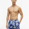 Calções de banho com estampado de surf de 18 cm Calções de banho com estampado de surf de 18 cm