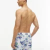 Calções de banho com estampado de surf de 18 cm Calções de banho com estampado de surf de 18 cm