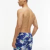 Calções de banho com estampado de surf de 18 cm Calções de banho com estampado de surf de 18 cm