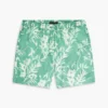 Calções de banho com estampado tropical 18 cm