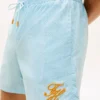 Calções de banho Script Monogram 5″ Calções de banho Script Monogram 5″