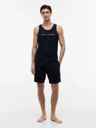 Calções de dormir com logótipo Hilfiger