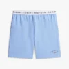 Calções de dormir com logótipo Hilfiger em piqué Calções de dormir com logótipo Hilfiger em piqué