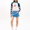 Calções de ganga com bainha crua Tommy Jeans Calções de ganga com bainha crua Tommy Jeans