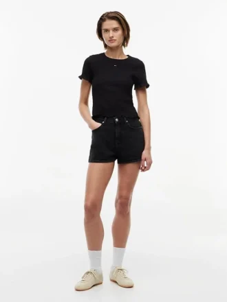 Calções de ganga elástica Tommy Jeans